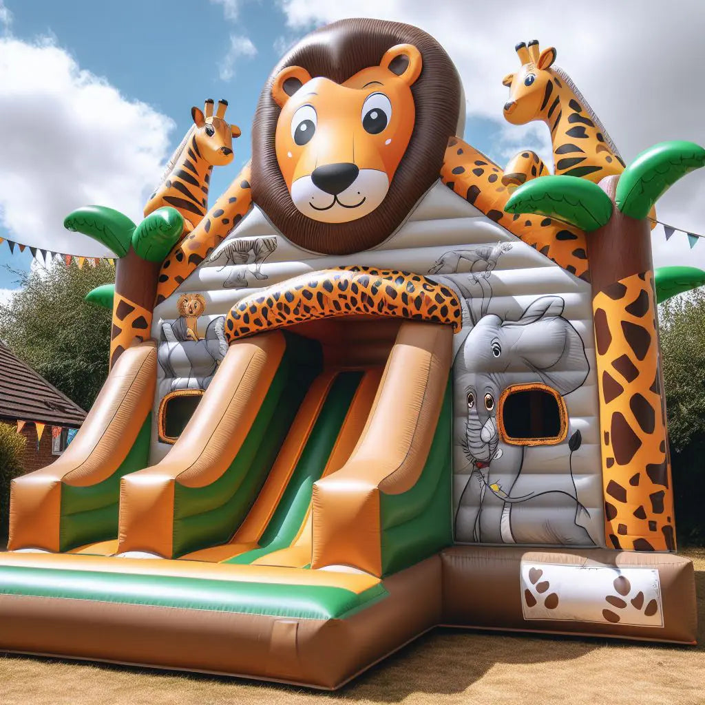 Safari Jumper Combo bounce castle